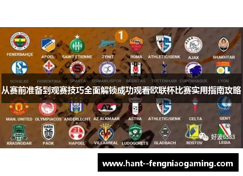 从赛前准备到观赛技巧全面解锁成功观看欧联杯比赛实用指南攻略